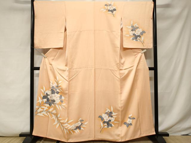 平和屋着物■訪問着 枝花文 暈し染め 金彩 正絹 逸品 CABF3809ev