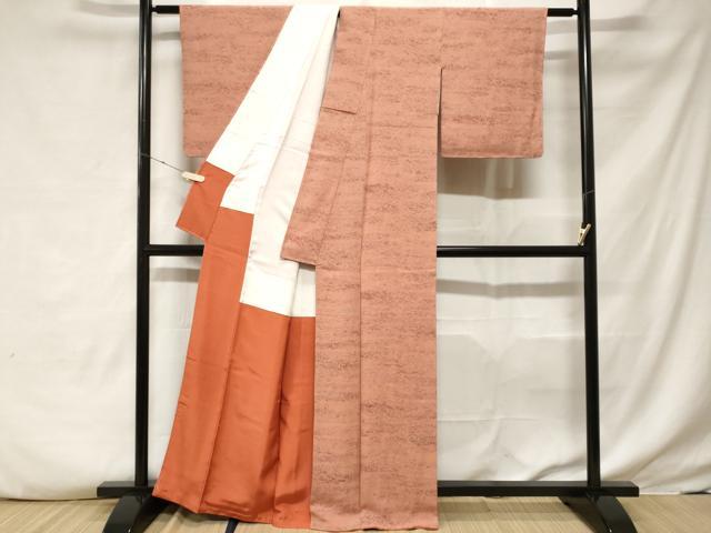 平和屋着物■上質な小紋 霞文 正絹 逸品 CABF3831ev