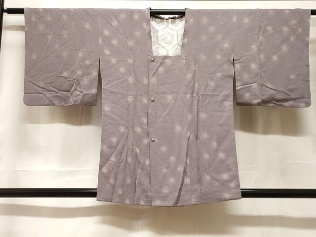 平和屋着物#道行コート 蜀江花文 暈し染め 正絹 逸品 CABF3889ev