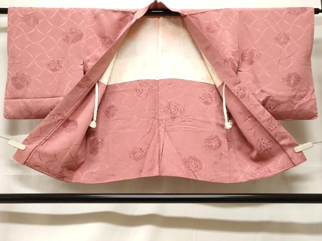 平和屋着物#羽織 地紋起こし 唐草文 正絹 逸品 CABF3915ev