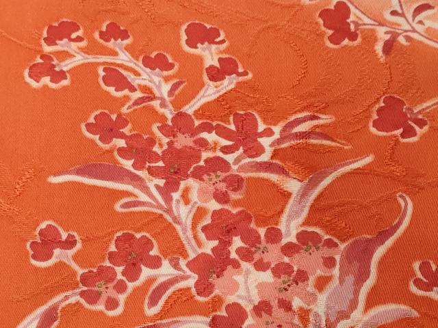 平和屋着物#羽織 草花文 暈し染め 金彩 正絹 逸品 未使用 CABF3924ev