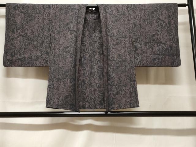 平和屋着物#羽織 寿光織 舞葉文 正絹 逸品 CABF3946ev