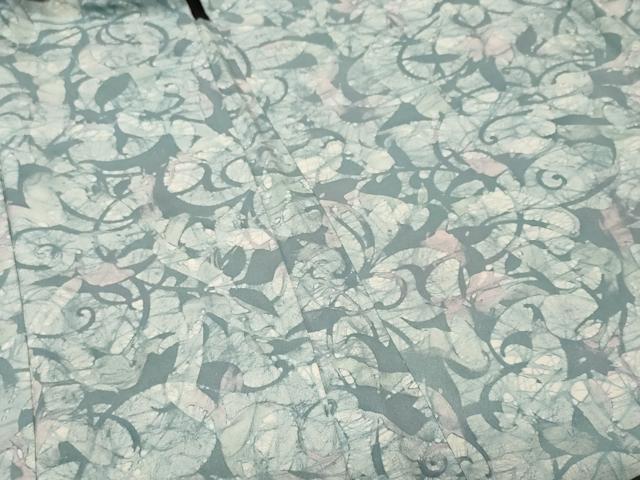 平和屋着物#羽織 唐草文 正絹 逸品 CABF3951ev