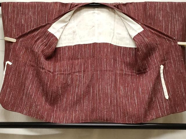 平和屋着物#道行コート 霞文 正絹 逸品 CABF3977ev