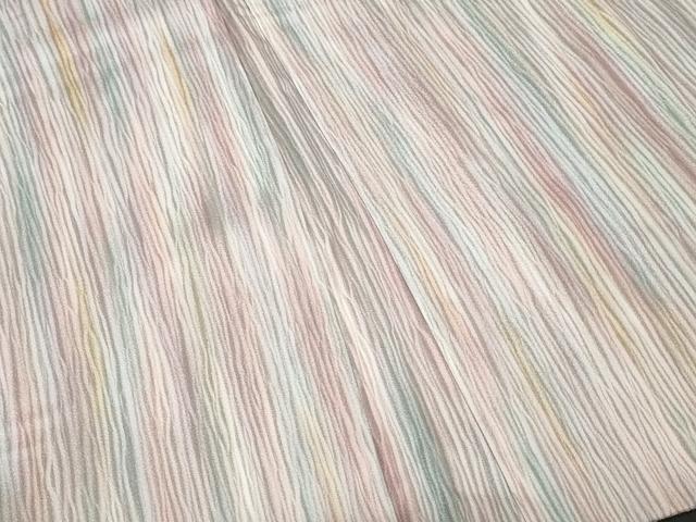 平和屋着物#羽織 よろけ縞 正絹 逸品 CABF3982ev