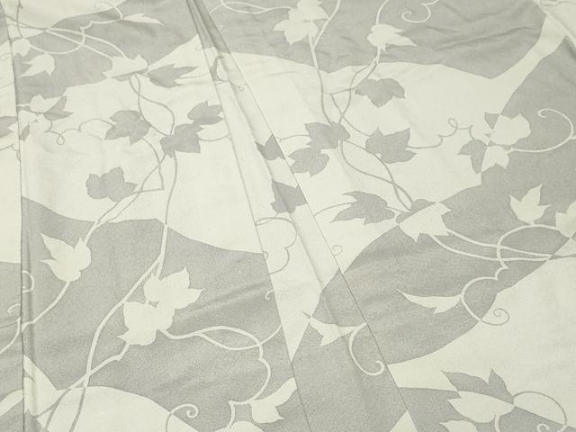 平和屋着物#羽織 単衣 蔦の葉シルエット 正絹 逸品 CABF3983ev