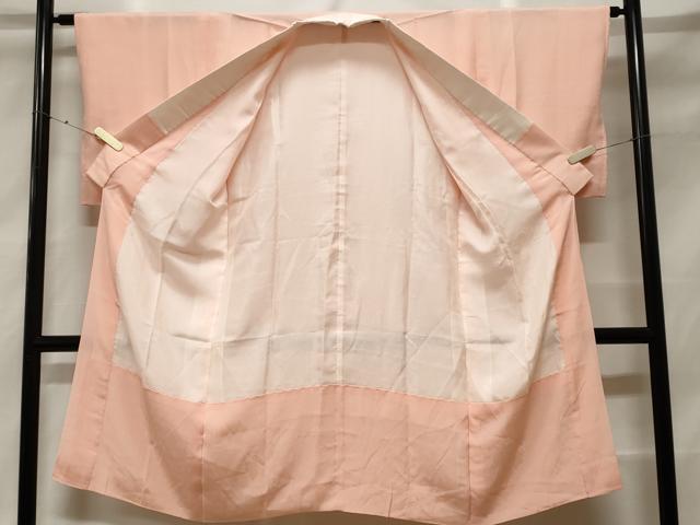 平和屋着物■長襦袢 袷 虹色 正絹 逸品 未使用 CABF4078ev
