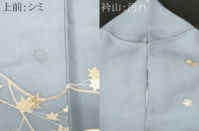 平和屋着物■訪問着 駒刺繍 扇面花文 金彩 正絹 逸品 CABF4263ev