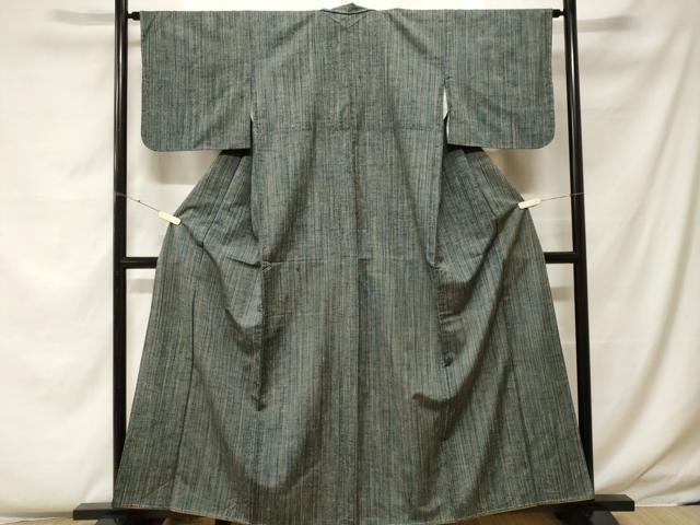 平和屋着物■上質な紬 霞文 正絹 逸品 未使用 CABF4284ev