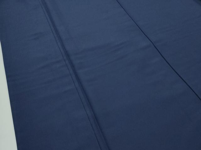 平和屋着物▽色無地 単衣 青褐色 洗える着物 未使用 CABF4510rv
