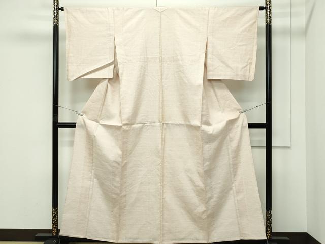 平和屋着物▽結城紬 単衣 100亀甲 総詰め 正絹 逸品 CABF4552rv