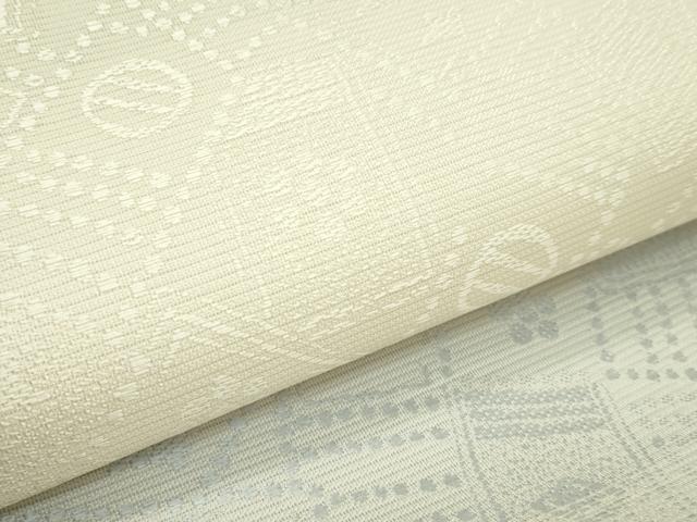 平和屋着物*夏物 六通柄袋帯 唐織 鎧脅し吉祥文 正絹 逸品 未使用 CABF4606rv