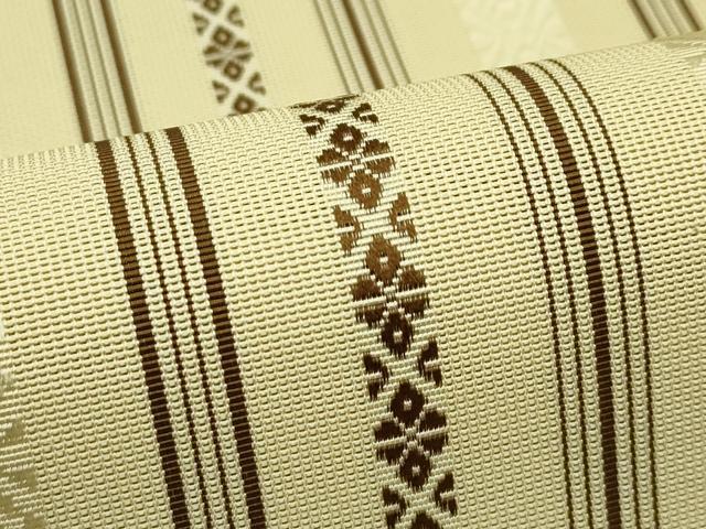 平和屋着物*夏物 本場筑前博多織 八寸名古屋帯 紗献上 正絹 逸品 CABF4685rv