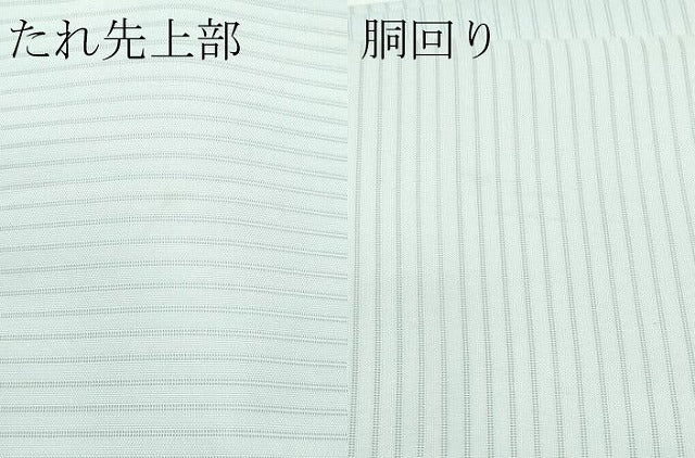 平和屋着物*夏物 絽塩瀬 九寸名古屋帯 舞花文 銀彩 正絹 逸品 CABF4695rv