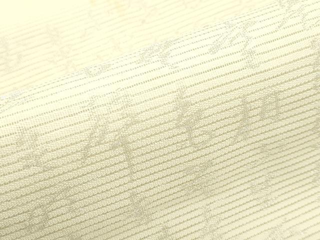 平和屋着物*夏物 九寸名古屋帯 般若心経 銀糸 正絹 逸品 CABF4767rv