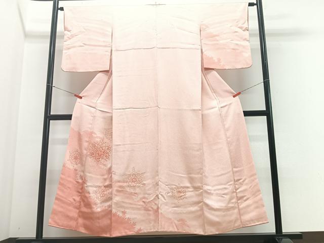 平和屋着物■訪問着 刺繍 舞花文 正絹 逸品 CABF4856xe