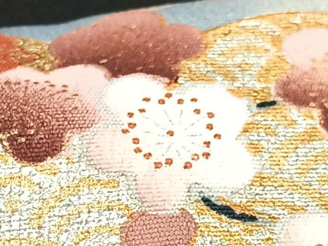 平和屋着物■豪華黒留袖 作家物 駒刺繍 地紙風景文 暈し染め 金糸あ 正絹 逸品 CABF4939xe