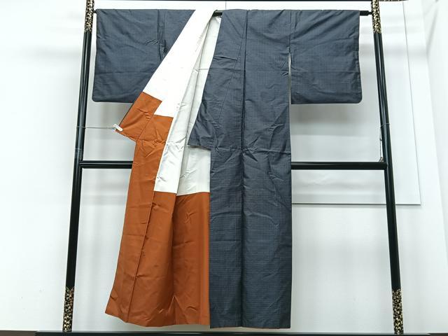 平和屋着物■本場大島紬 80亀甲 総詰め 正絹 逸品 CABF4984xe