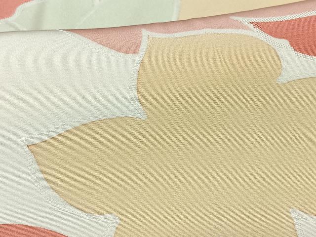 平和屋着物■上質な小紋 地紋起こし 舞花文 正絹 逸品 CABF5006xe