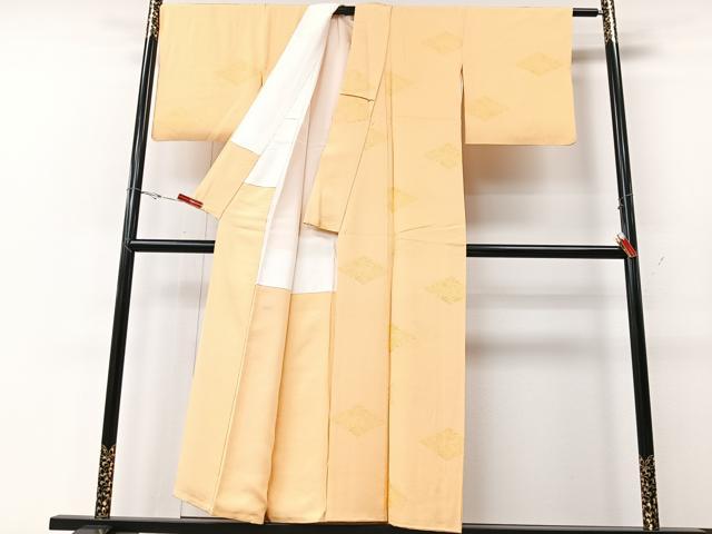 平和屋着物■上質な小紋 菱松葉文 正絹 逸品 CABF5049xe