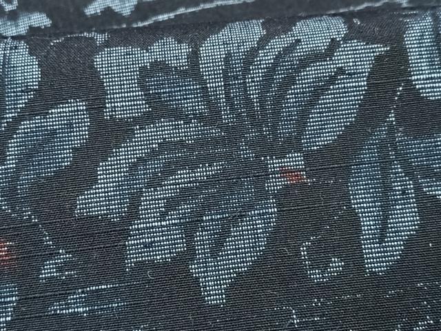 平和屋着物■上質な紬 舞花文 正絹 逸品 CABF5054xe
