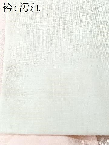 平和屋着物■振袖用長襦袢 無双仕立て 扇面花地紋 正絹 逸品 CABF5056xe