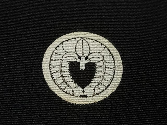 平和屋着物■豪華黒留袖 鏡裏飛鶴花文 暈し染め 金彩 正絹 逸品 CABF5111xe