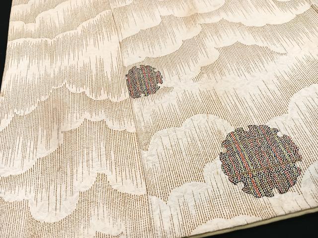 平和屋着物■上質な小紋 雪輪文 正絹 逸品 CABF5136xe