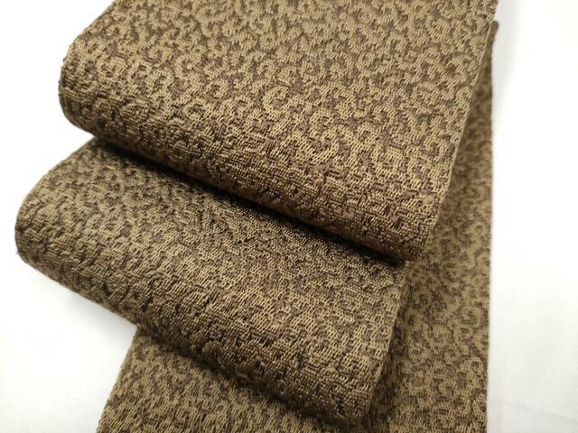 平和屋着物●男性 角帯 唐草文 正絹 逸品 CABF5404hy