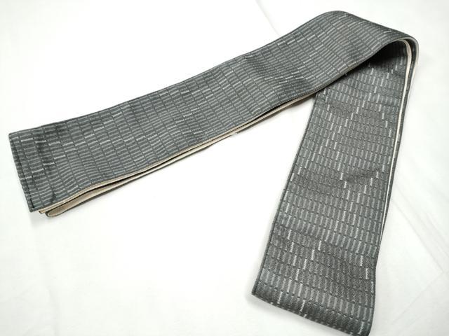 平和屋着物●男性 両面 角帯 幾何学文様 CABF5408hy