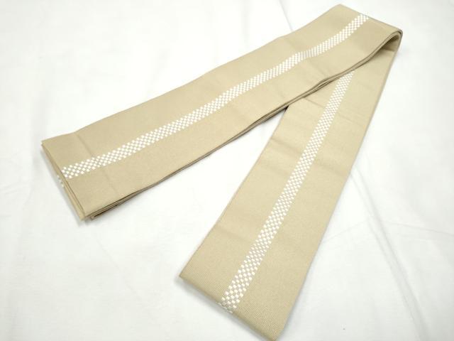 平和屋着物●男性 角帯 市松間道 CABF5573hy