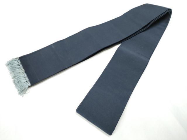 平和屋着物●男性 爪掻き本綴れ 角帯 色無地 黒紅色 正絹 逸品 CABF5590hy