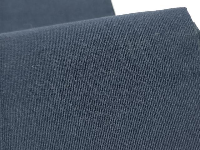 平和屋着物●男性 爪掻き本綴れ 角帯 色無地 黒紅色 正絹 逸品 CABF5590hy