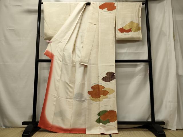 平和屋着物■訪問着 雲取り吉祥文 金彩 正絹 逸品 CABF5738oy