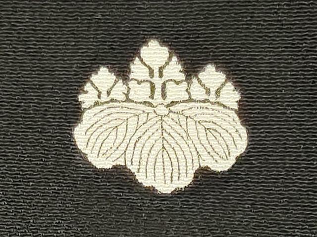 平和屋着物■豪華黒留袖 駒刺繍 籬草花文 金彩 正絹 逸品 CABF5741oy