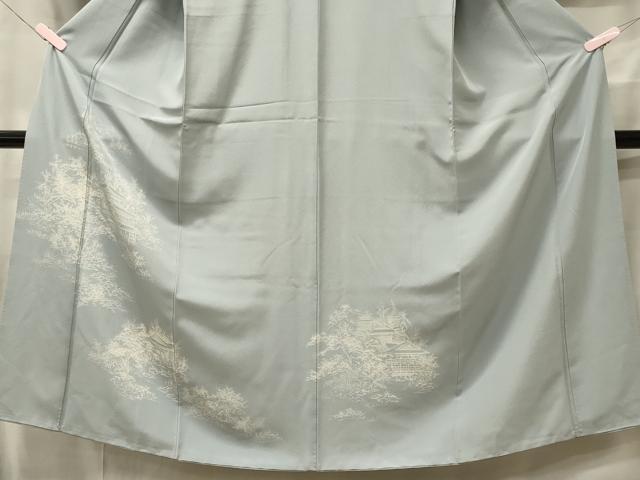 平和屋着物■訪問着 風景文 正絹 逸品 CABF5753oy