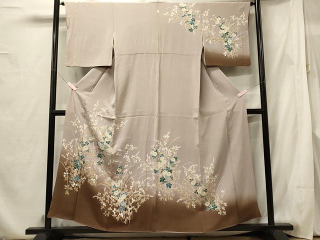平和屋着物▽訪問着　単衣　手描き　草花文　暈し染め　正絹　逸品　AAAZ9075fy 2026年最新】Yahoo!オークション -単衣 訪問着の中古品・新品・未使用