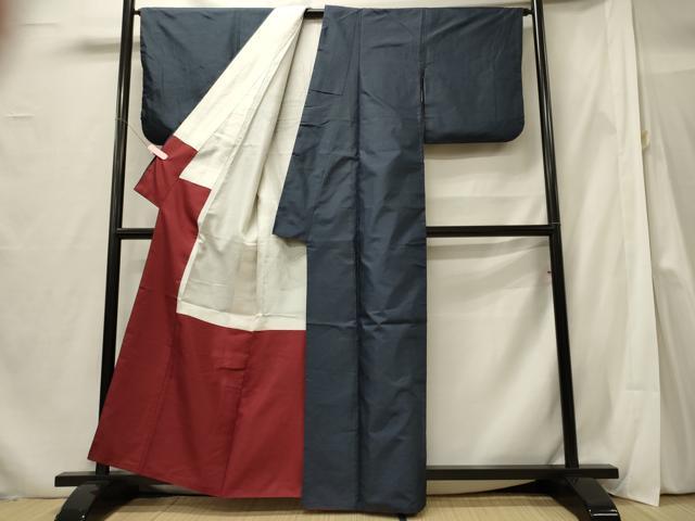 平和屋着物■本場大島紬 80亀甲 総詰め 正絹 逸品 CABF5808oy