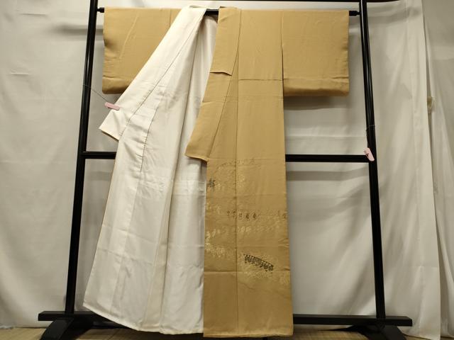 平和屋着物■豪華色留袖 人物文 寿光織 金糸 鈴乃屋扱い 正絹 逸品 CABF5822oy