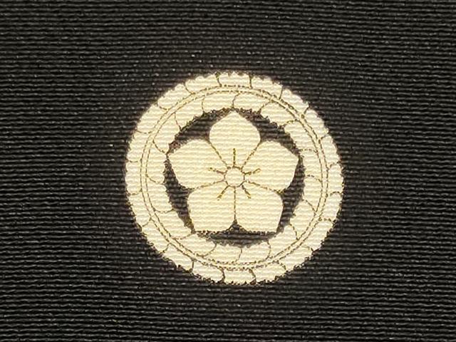 平和屋着物■豪華黒留袖 駒刺繍 渡橋飛鶴花松文 金銀彩 正絹 逸品 CABF5838oy