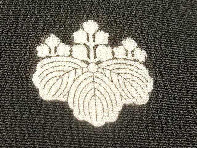 平和屋着物■豪華黒留袖 駒刺繍 地紙鶴花文 金彩 正絹 逸品 CABF6149dy