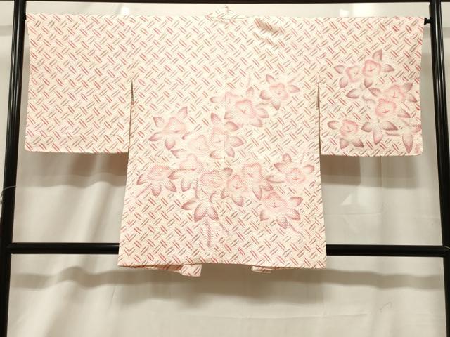 平和屋着物#羽織 絞り 草花文 正絹 逸品 未使用 CABF6178dy
