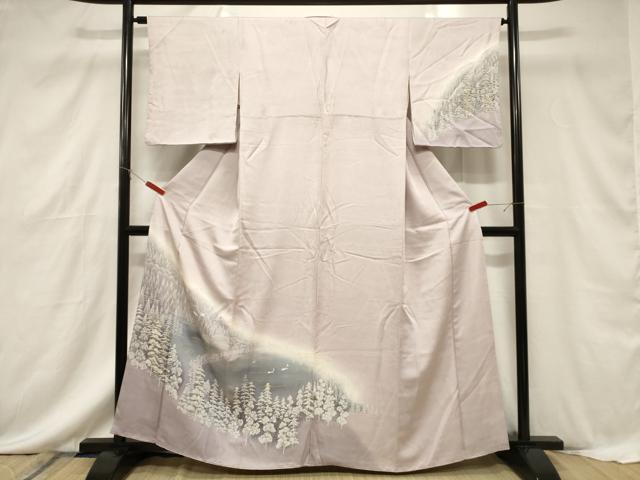 平和屋着物■訪問着 風景文 暈し染め 金銀彩 近鉄扱い 正絹 逸品 CABF6215dy