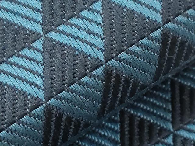 平和屋着物●男性 本場筑前博多織 角帯 鱗文 正絹 逸品 CABF6257dy