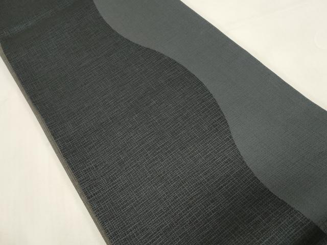 平和屋着物●銀座きしや 両面 太鼓柄袋帯 大島紬美術館 梟 金銀糸 正絹 逸品 CABF6283dy