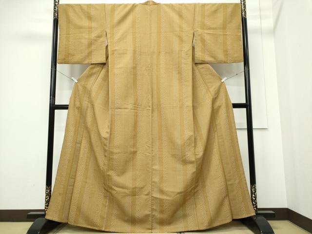 平和屋着物▽江戸小紋 単衣 花間道 洗える着物 CABF6491ou