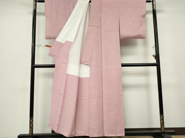 平和屋着物■上質な色無地 人物風景地紋 虹色 正絹 逸品 CABF6647ou