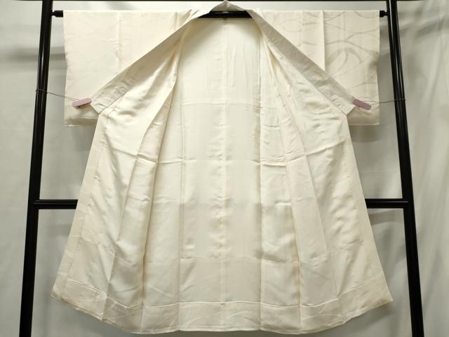 平和屋着物■長襦袢 袷 霞地紋 正絹 逸品 CABF6738ou