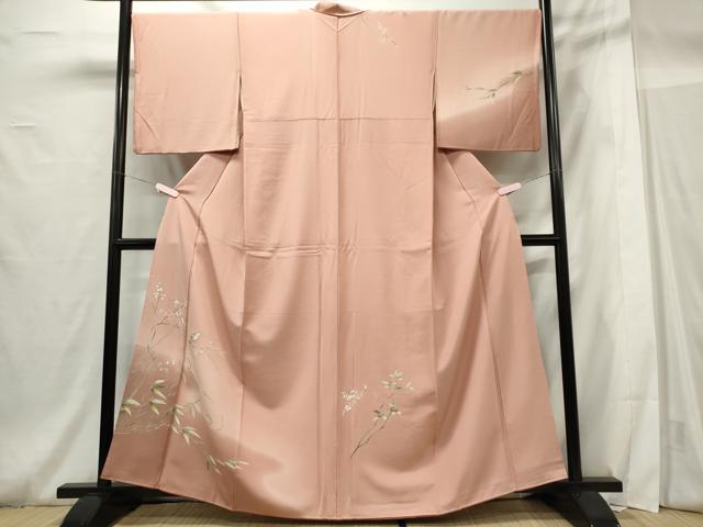 平和屋着物■訪問着 枝花文 暈し染め 正絹 逸品 CABF6741ou