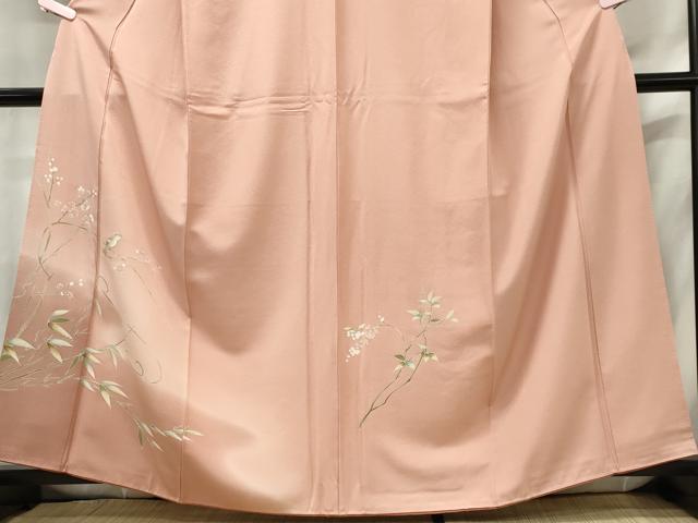 平和屋着物■訪問着 枝花文 暈し染め 正絹 逸品 CABF6741ou
